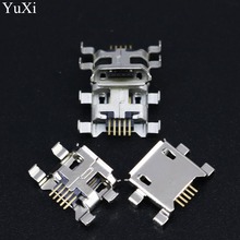 YuXi 10PCS Btype Micro USB female connector 5pin phone tablet notebook charging socket Micro USB jack 2.0 sink 0.72 DIP 2024 - buy cheap