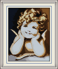 Angel 6 cross stitch kit aida 14ct 11ct count printed canvas stitches embroidery DIY handmade needlework 2024 - buy cheap