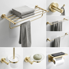 Suporte de toalha escandinavo de latão dourado, conjunto pingente de aço inoxidável para toalha de banheiro 2024 - compre barato