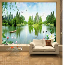 beibehang 3d stereoscopic video Large mural wallpaper TV background living room bedroom painting seamless papel de parede 2024 - buy cheap