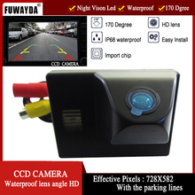 Fuwayda-câmera automotiva com visão noturna e led, chip ccd, sistema de assistência reversa para toyota land cruiser lc 100, 120, 4500 e 4700 2024 - compre barato