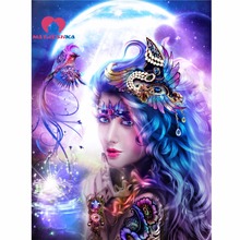 PICTURES OF DIAMOND MOSAIC paintings from crystals 5d diy diamond painting beauty Cross-stitch embroidery full square rhinestone 2024 - buy cheap