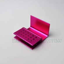 New 1Pcs Dental FG RA Burs Holder Block Blocks High \ Low Speed Pink 2024 - buy cheap