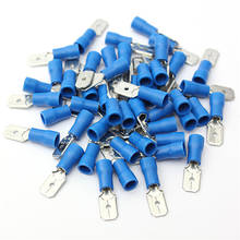 100Pcs/50Pairs Female Male Quick Connector Insulated Spade Crimp Terminal For 1.5-2.5mm2 Electrical Wire Cable Connection 2024 - buy cheap