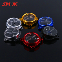 SMOK Motorcycle Scooter Accessories CNC Aluminum Alloy Front Sprocket Chain Guard Cover For KYMCO AK550 AK 550 2017 2018 2024 - buy cheap