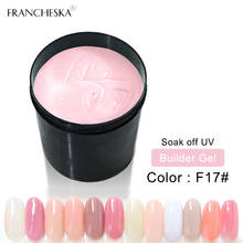 Francheska 1000g Builder Gel Jelly Gel Camouflage Acrylic Gel nail Extension Soak-off LED UV Builder French Nail Lacquer 1kg 2024 - buy cheap
