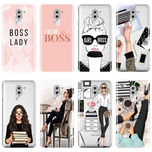 Funda de teléfono de silicona suave para Huawei Honor 6, 5A, 4X, 5X, 6X, Girl Boss, rosa, funda trasera para mujer, Honor 4C, 5C, 6A, 6C Pro 2024 - compra barato