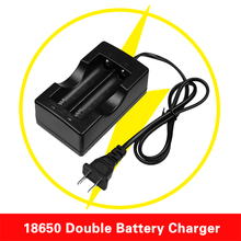 18650 Double Battery Charger Wired Charger EU/US Plug for 18650 Li-ion Battery 2024 - buy cheap