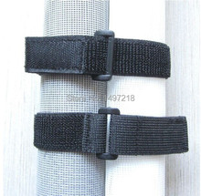 Free shipping 20pcs 3cm x 25cm nylon adhesive elastic strap  tapes with plastic buckle sticky Hook Loop cable ties 2024 - buy cheap