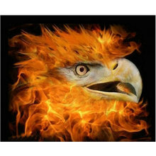 Full square 5d diy diamond painting animal eagle icon 3D diamond painting cross stitch decorative diamond mosaic Christmas gift 2024 - buy cheap