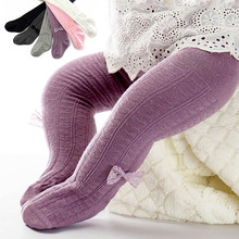 Meias-calças de algodão macio para bebês, meias-calças para recém-nascidos, meias-calças infantis 2024 - compre barato