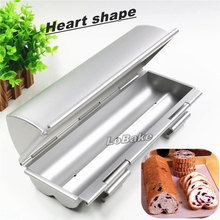 Latest Best quality toaster heart shape aluminum moldes bakeware toast bread metal mold for home kitchen DIY baking tools 2024 - buy cheap