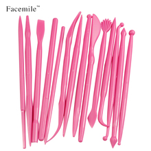 14pcs/set of  Fondant Gift Decorating Flower Modelling Craft Clays Tool Gift Biscuit Cookie Cutter Engraved Pen 01114 2024 - buy cheap