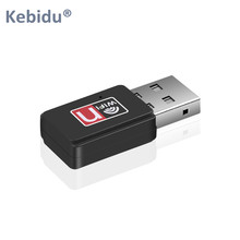 Kebidu MT7601 150Mbps USB Network Card WiFi Wireless LAN Adapter Receiver Mini Wifi Dongle 802.11n/b/g For Macbook Win Xp/7/8 2024 - buy cheap