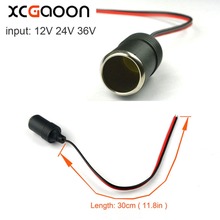 XCGaoon 10 peça Tomada Way Car Isqueiro do Cigarro Auto/Splitter Adaptador de energia para Celular & Pad & Car DVR & GPS 2024 - compre barato