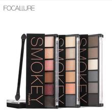 FOCALLURE 6 цветов палитры теней гламурный Smokey Eye Shadow Shimmer Цвета макияж комплект по Focallure FA06 2024 - купить недорого