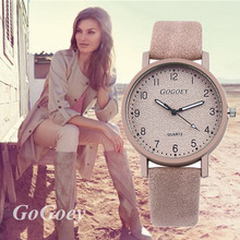 Часы Gogoey, модные женские часы, наручные часы с кожаным ремешком, женские часы 2022 - купить недорого