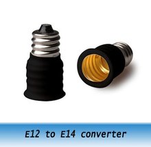 E12 to E14 Lamp Holder Converter Lamp Base Adapter LED Accessory 100pcs 2024 - buy cheap