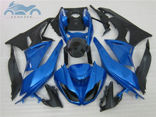 Custom fairings kit for KAWASAKI Ninja 2009 2010 2011 2012 ZX6R motorcycle sport racing fairing set ZX6R 09-12 blue aftermarkets 2024 - buy cheap