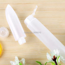 Envase de tubo cosmético de loción suave transparente de 30ml 50 ml, botella de plástico para apretar, envase de tubo de champú de viaje F577 2024 - compra barato