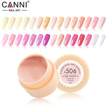 #501-530 CANNI 5ml Gel Nail Polish Varnish Professional Soak Off Solid UV Gel Polish Nail Painting Gel Ink Lacquer 2024 - buy cheap