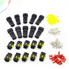 Promotion! 10 Kit 2 Pin Way Waterproof Electrical Wire Connector Plug 2024 - buy cheap
