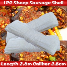 BBQ 2.6 Meters Casings for Sausage,Wide:28mm,Salami,Hot Dog BBQ Tools Meat Poultry Tools Sausage Packaging Tools Inedible Casing 2024 - buy cheap