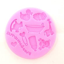 3D Baby Shaped Silicone Fondant Mould Cake Decorating Baking Tools  Kitchen Accessories SQ14131 2024 - buy cheap