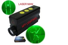 DJ lighting Focusable Stage Double head laser beamer stage props 532nm Green Laser Sword  laser man show Dual Direction light 2024 - buy cheap