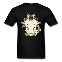 Camiseta de gato egipcio antiguo para hombre, Tops bonitos, camiseta de dibujos animados "You Said A meowful", camisetas negras, ropa Kawaii para mujer 2024 - compra barato