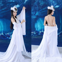 Disfraz de hada china para bailar, vestido Sexy para bailar folklórico de China, Hanfu Tang, antigua ropa 2024 - compra barato