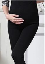 Calças de maternidade para mulheres grávidas, roupas justas para maternidade no inverno, calças legging para gravidez 2024 - compre barato