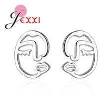 Top Quality Stud Earrings For Women Girl 925 Sterling Silver Jewelry Pretty Party Birthday Gifts Fashion Casual Bijoux 2024 - buy cheap