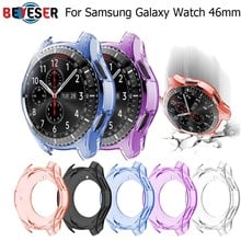 Dispositivos wearable ultra-fino macio tpu proteção silicone caso capa para samsung galaxy assista 46mm smartwatch acessórios casos 2024 - compre barato