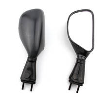 For Kawasaki Ninja ZX6R ZX9R 650R ZX 6R 9R 650 R Pair Motorcycle Rearview Side Mirrors Motorbike Rear View Mirror CARBON 2024 - buy cheap