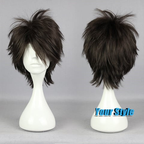 30cm Short Natural Male Cosplay Hair Wigs Dark Brown Haikyuu Oikawa Tooru Layered Short Hairstyles Hair Cuts Anime Cosplay Buy Cheap In An Online Store With Delivery Price Comparison Specifications Photos