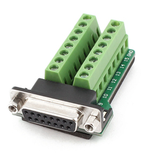 Adaptador hembra DB15 D-SUB VG15pin, placa PCB de conexión de Terminal 2024 - compra barato