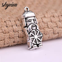 Skyrim 5Pcs 3D Slavic Soldier Charms Kolovrat Amulet Talisman Pendants DIY Jewelry Accessories Findings For Man's Necklaces 2024 - buy cheap