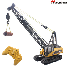 RC Truck Tower Crane 16CH 2.4G Remote Control Hoist Constructing Crawler Excavator Model Electronic Engineering Hobby Toys 2024 - buy cheap