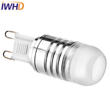 IWHD 10pcs G9 LED Bulb DC 12V 3W COB 240lm 2700K~6000K LED Light Bulb G9 For Home Lighting Milky Cover High Bright Spotlight 2024 - buy cheap