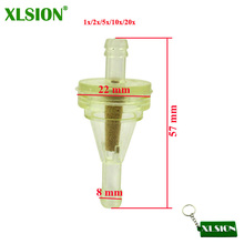 XLSION 8mm Fuel Filter For John Deere AM38708 UP03697 AM107314 Desa C100D C100E C100F C150F Dirt Bike Motorcycle 2024 - buy cheap