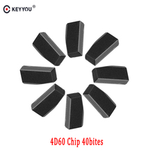 KEYYOU 1 PC Car Carbon Transponder Chip For Ford 4D60 ID60 For Ford Fiesta Connect Focus Mondeo Ka 4D Blank Carbon Chip 2024 - buy cheap