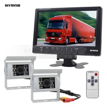 Diysecur-kit de câmera de carro com monitor traseiro de 9 polegadas, para carro ou trailer 2024 - compre barato