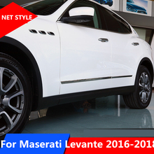 accessories door side line garnish body molding cover protector trim Exterior decoration For Maserati Levante 2016-2018 2024 - buy cheap