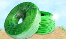 2MM--5MM, 20-120M green PVC coated steel wire rope clothesline greenhouse cable hanging belt clip 2024 - buy cheap