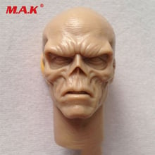 DIY Blank Head Sculpt 1/6th Red Skull Male White Head   Model Repaint Head Carving for 12" Action Figures 2024 - buy cheap