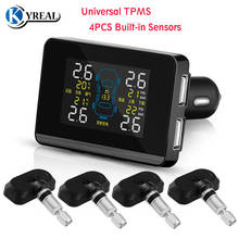 TPMS Car Tire pressure Monitor Diagnostic-tool with 4PCS Internal Sensors Wireless TPMS for all cars with 4 wheels 2024 - buy cheap