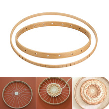 NEW Convenient DIY Weaving Tools Round Wooden Knitting Loom Craft Handmade Wall Hangings Household Tool 2024 - buy cheap