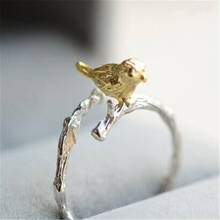 DANGGAO  Handmade adjustable Bird rings for women men gift to women jewelry 2024 - buy cheap