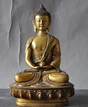 Buda tibetano clássico em bronze e dourado, estátua sakyamuni shakyamuni 2024 - compre barato